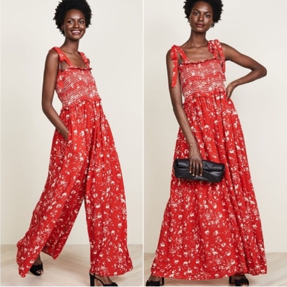 Free People- Color my world Jumpsuit - Picture 2 of 14